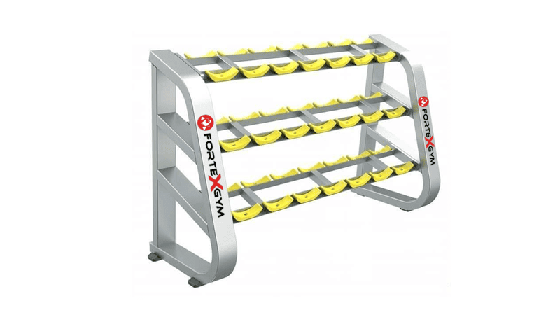 Porta Mancuernas 3 Niveles FORTEXGYM